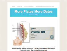 Tablet Screenshot of moreplatesmoredates.com